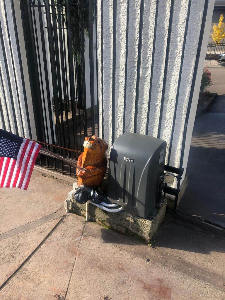 Safe Haven Driveway Gate Opener Install