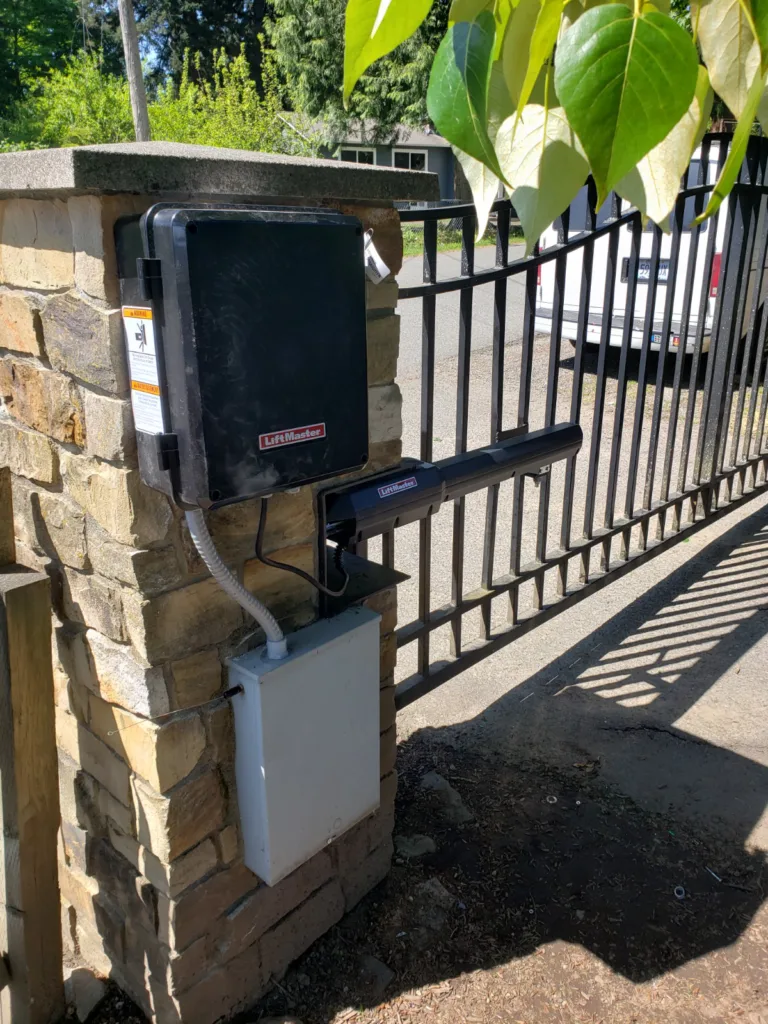 Professional Access Control Installation for Electric Gates